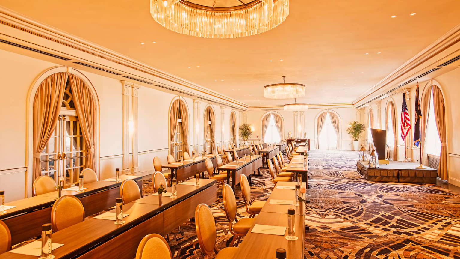 Boardroom in the Historic Cavalier Hotel