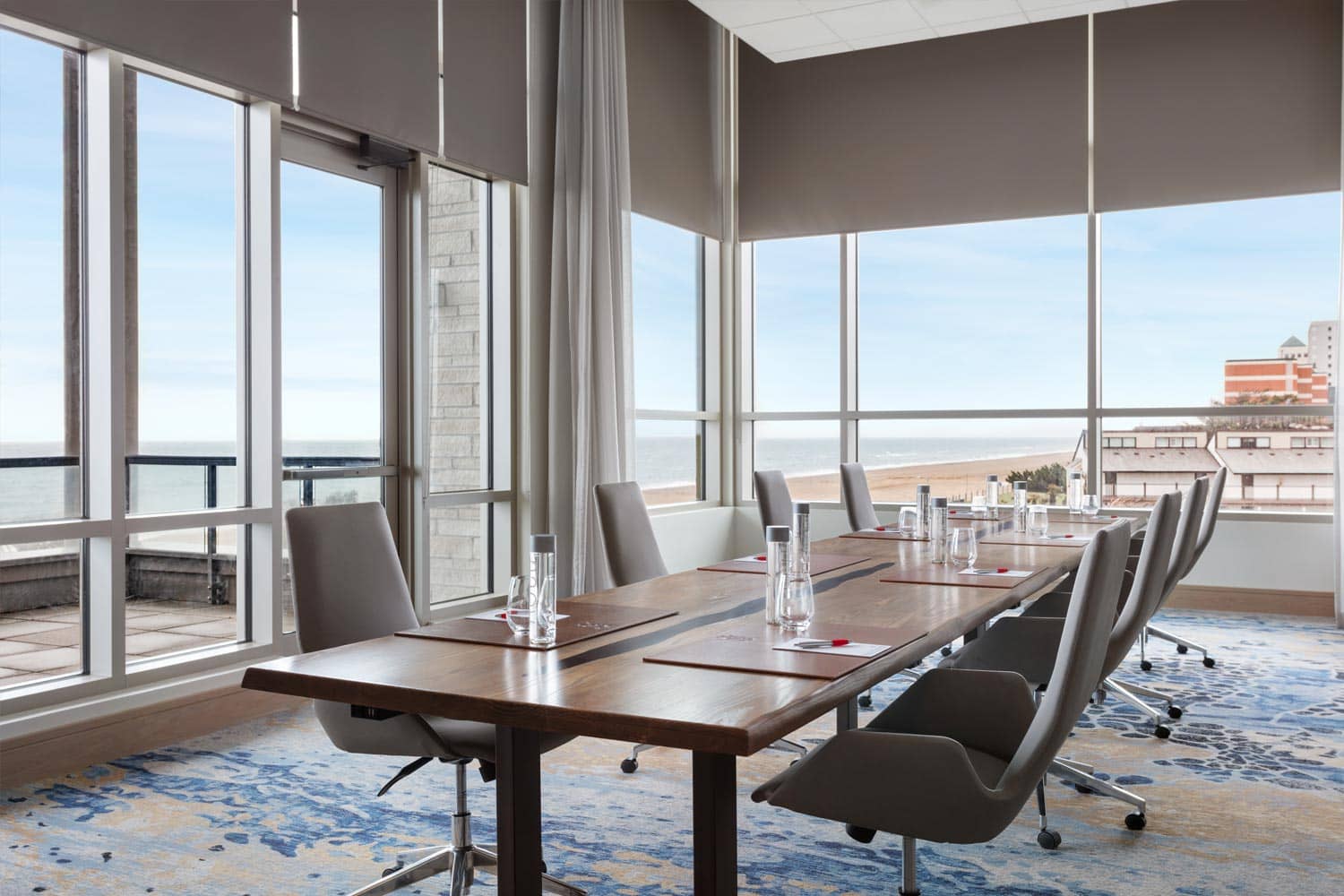 Meeting space at the Marriott Virginia Beach Oceanfront Resort