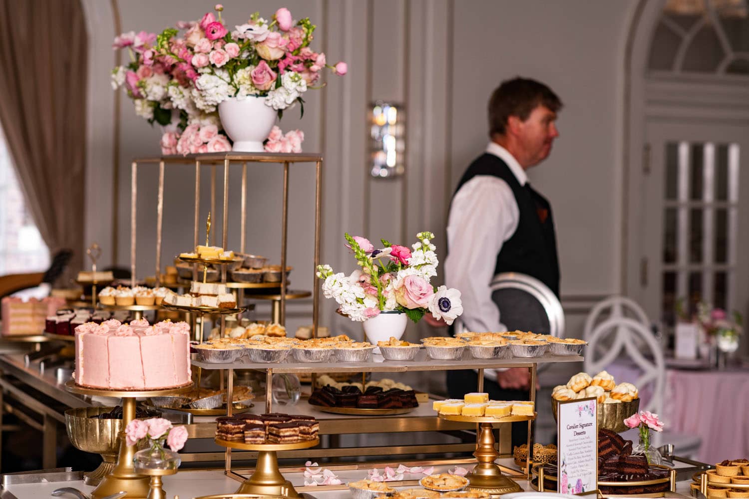 A Mother's Day dining buffet at The Historic Cavalier Hotel