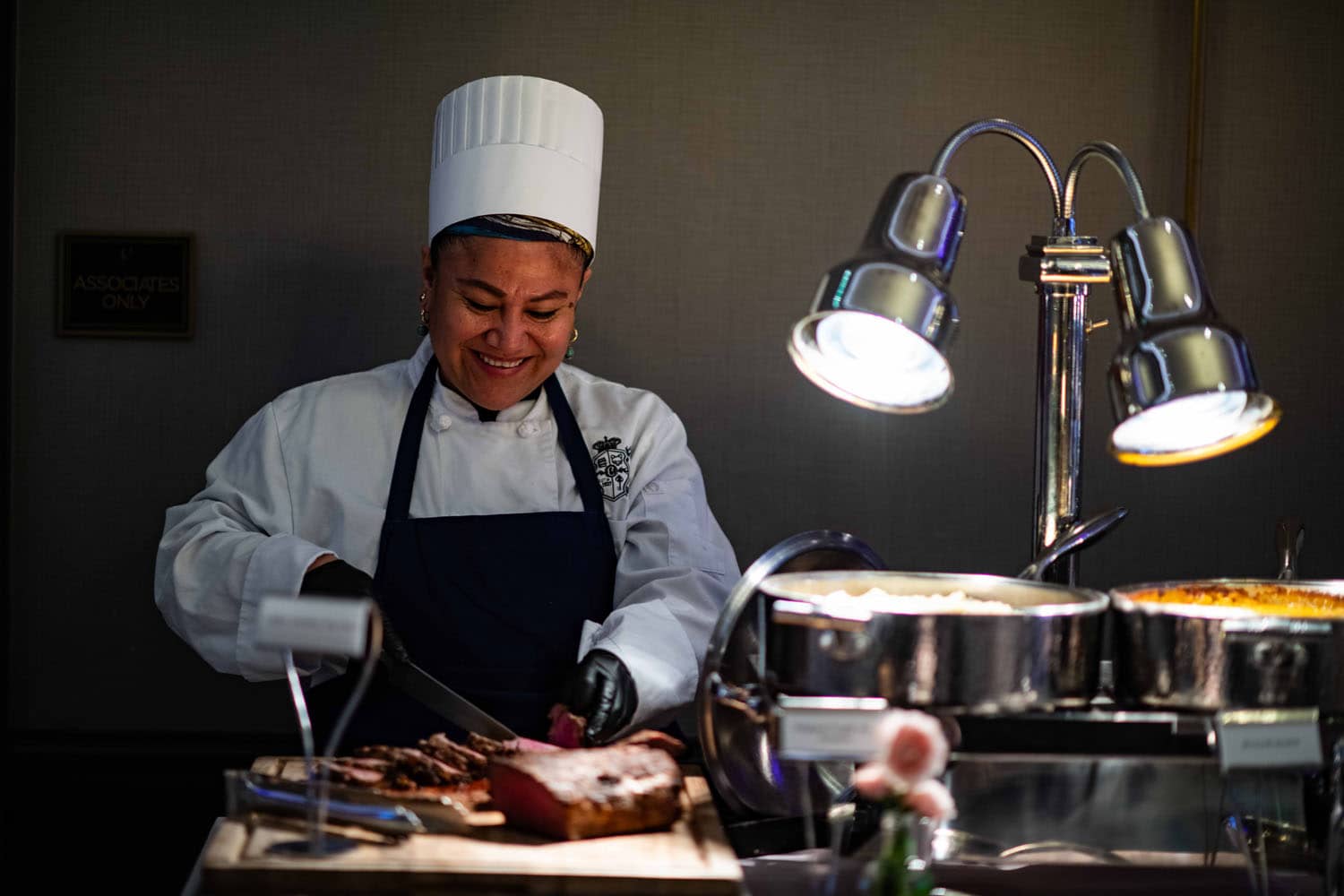 A Mother's Day dining buffet at The Historic Cavalier Hotel