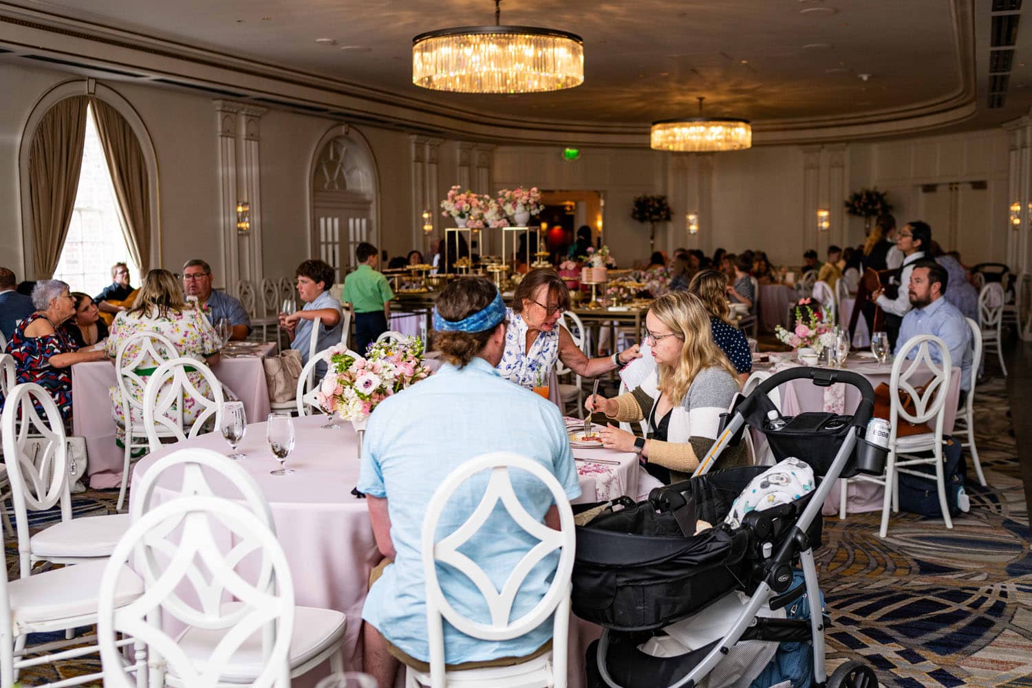A Mother's Day dining buffet at The Historic Cavalier Hotel