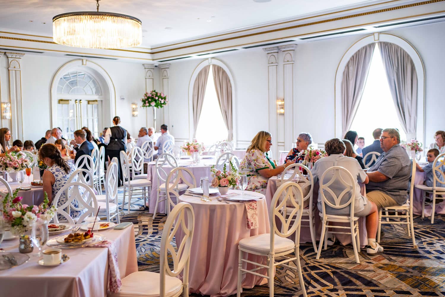 A Mother's Day dining buffet at The Historic Cavalier Hotel