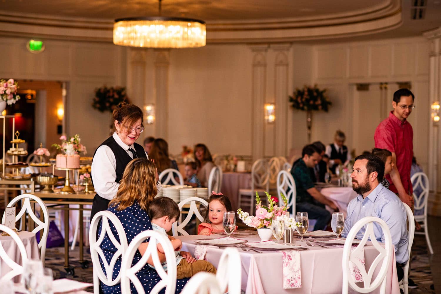 A Mother's Day dining buffet at The Historic Cavalier Hotel