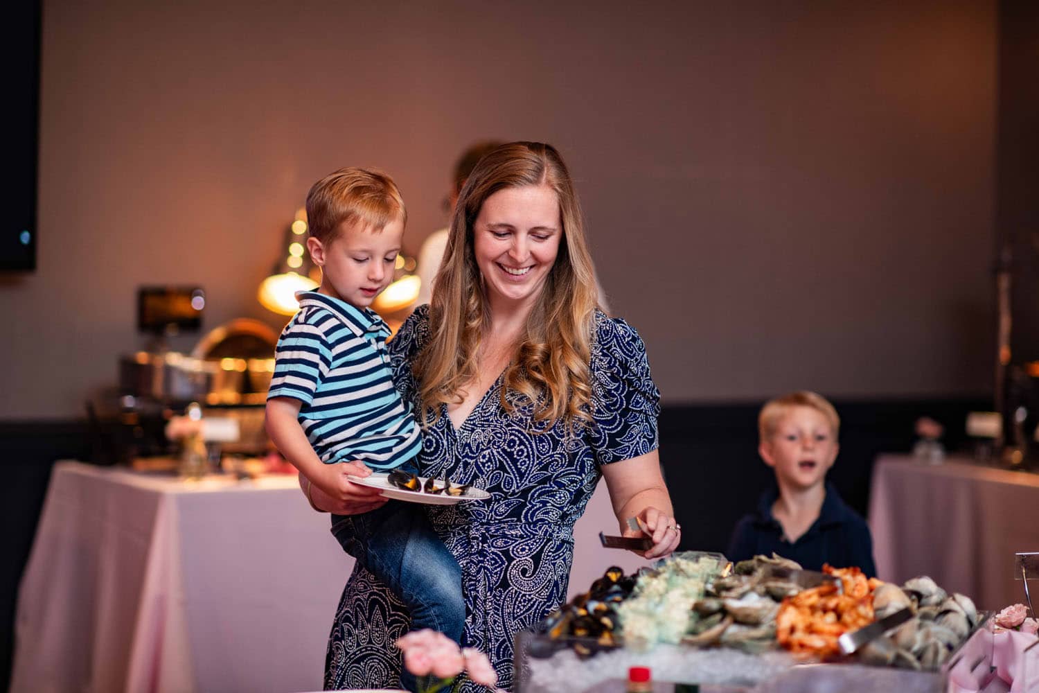 A Mother's Day dining buffet at The Historic Cavalier Hotel