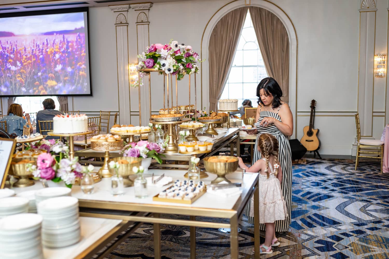 A Mother's Day dining buffet at The Historic Cavalier Hotel