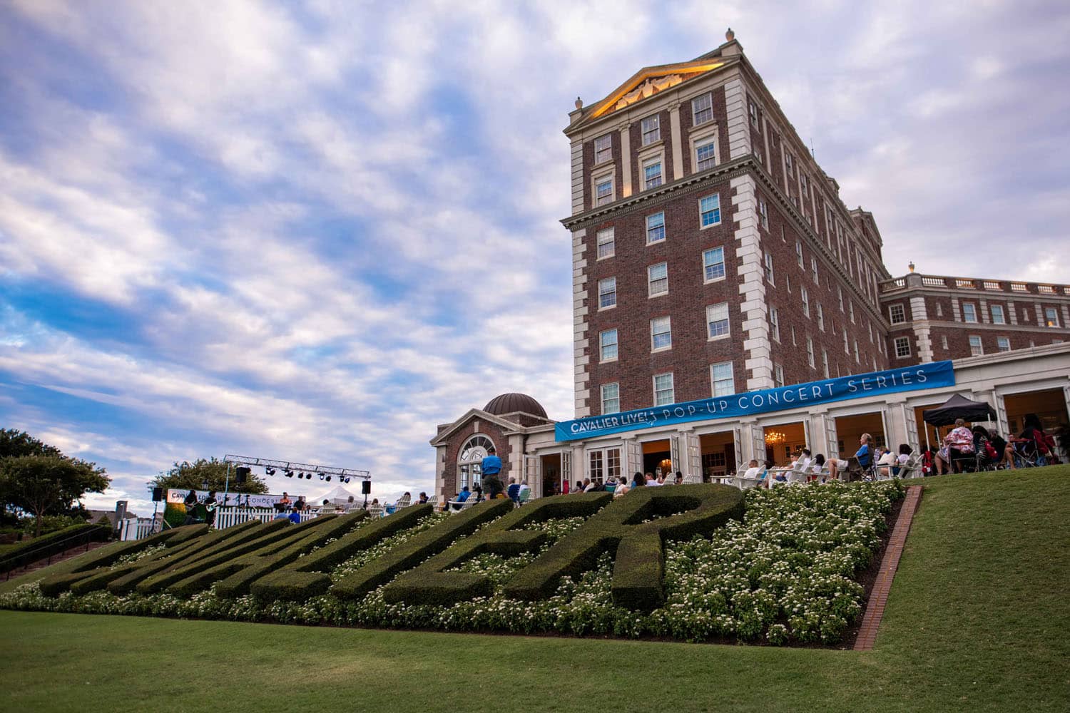 The Historic Cavalier Hotel Great Lawn