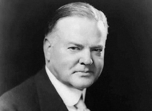 Former U.S. President Herbert Hoover